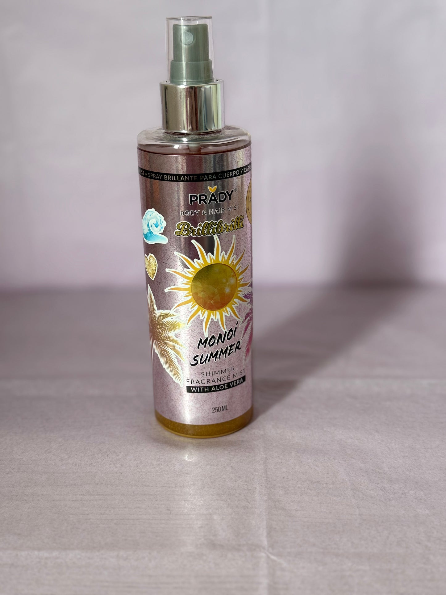 BRUME SCINTILLANTE CORPS ET CHEVEUX MONOÏ SUMMER PRADY 250ML