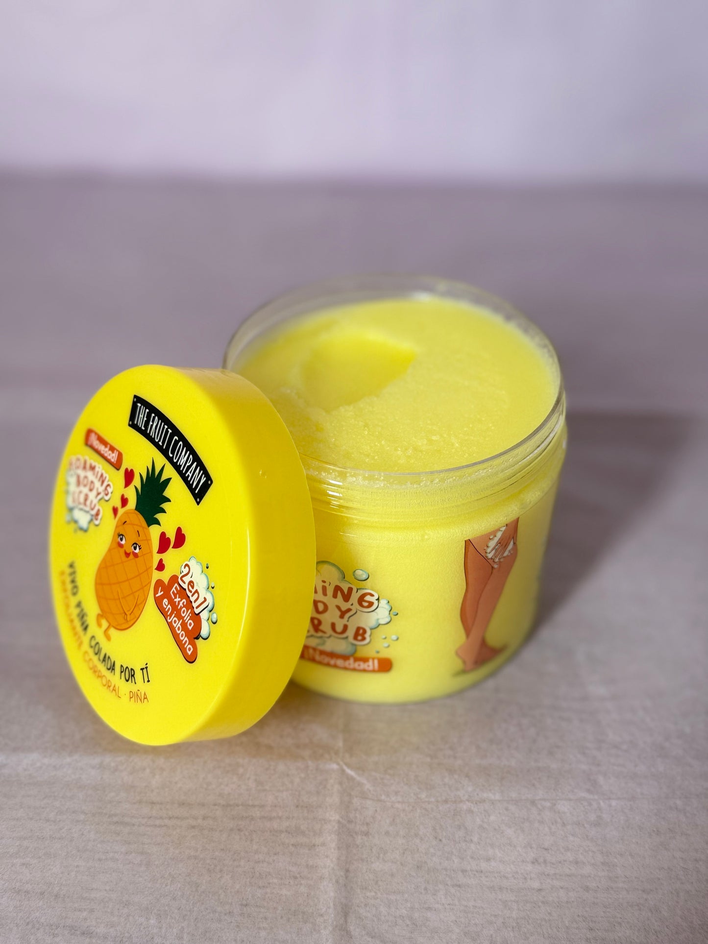 Beurre corporel ourson guimauve + Gommage Ananas