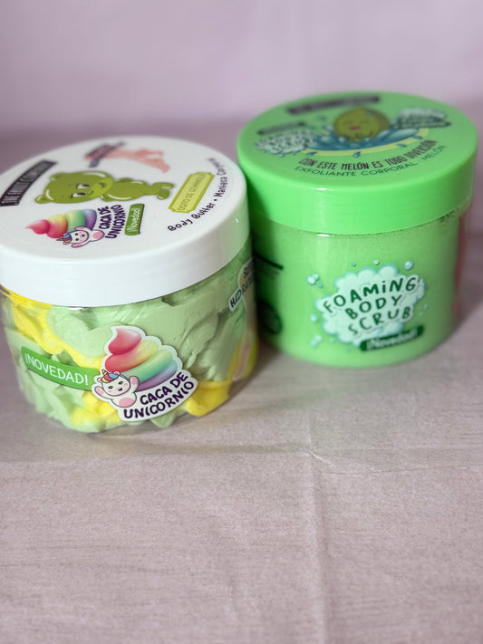 Beurre Corporel Guimauve + Gommage Melon