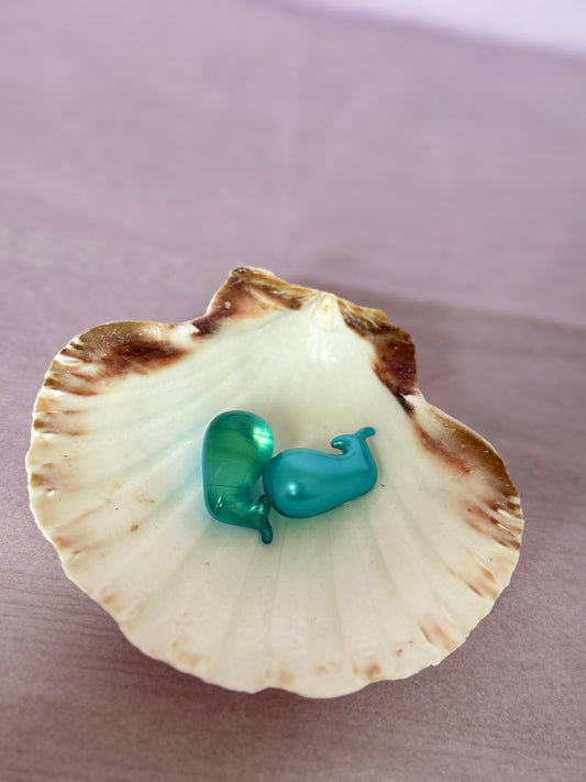 Perle de bain baleine parfum Monoï